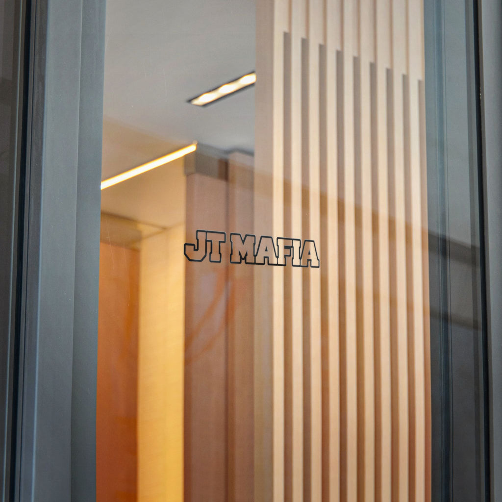 JT MAFIA Clear/Black Border -Transfer sticker