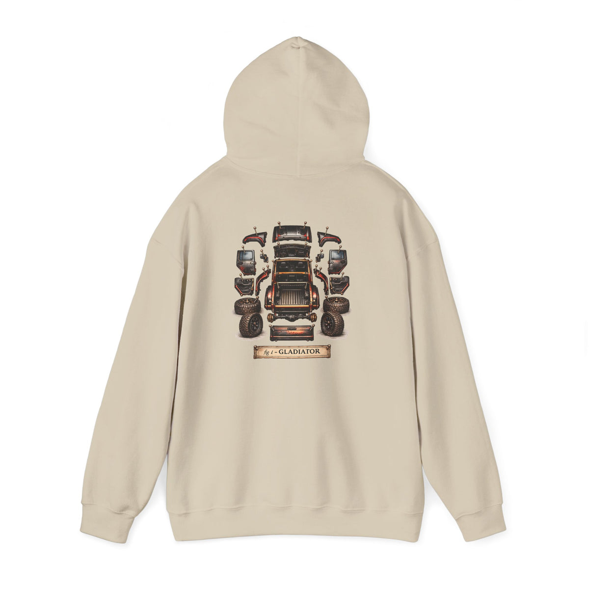 SKID Gladiator Dissect Hoodie