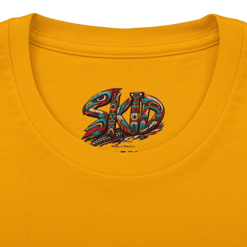 "JEEP Lineage TOTEM" – SKID, Pacific Northwest Inspired Graphic Crew Shirt