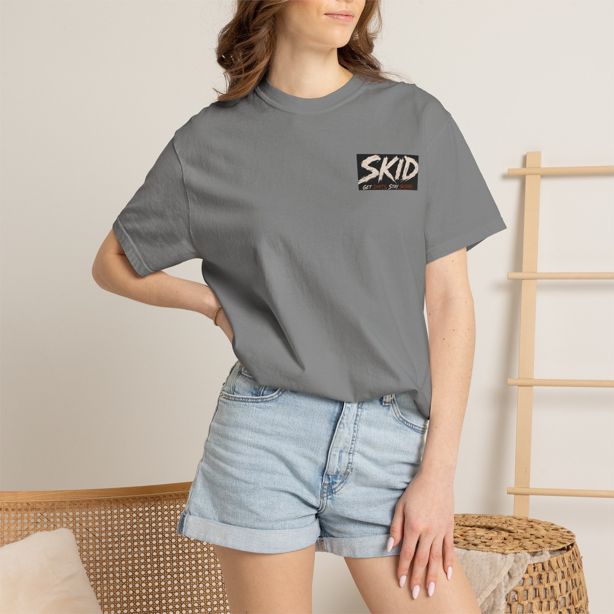 Retro N.I.T.R.O. T-Shirt — Neon Skid Graphic Tee