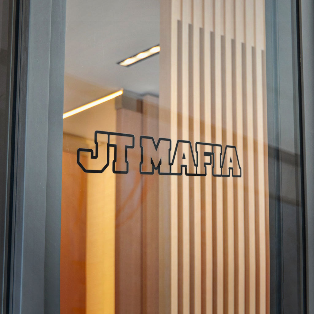 JT MAFIA Clear/Black Border -Transfer sticker