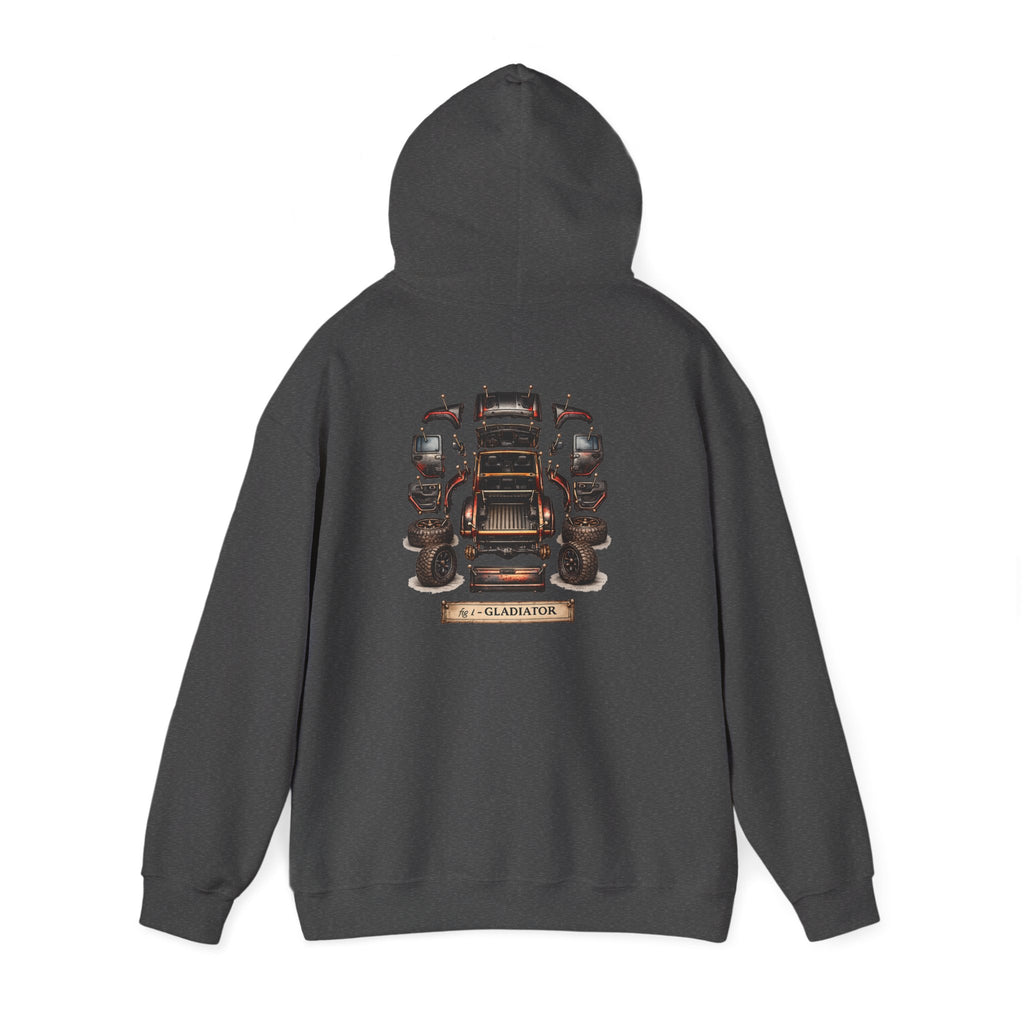 SKID Gladiator Dissect Hoodie