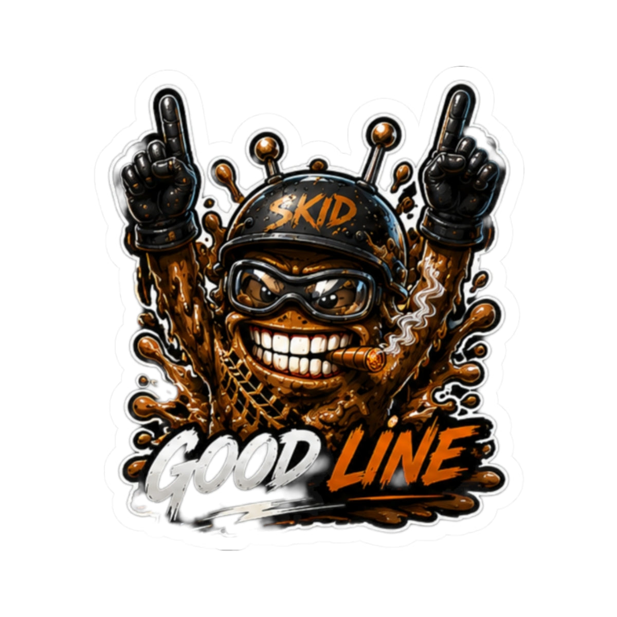 Good Line SKID —  Vinyl Kiss-Cut