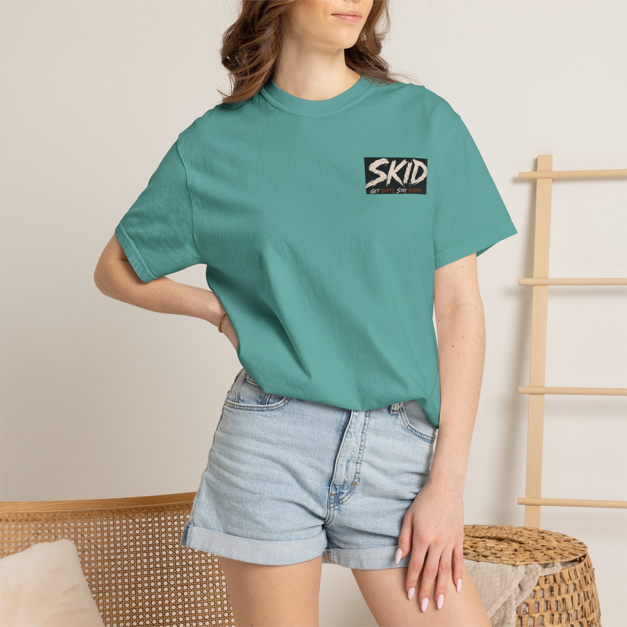 Retro N.I.T.R.O. T-Shirt — Neon Skid Graphic Tee