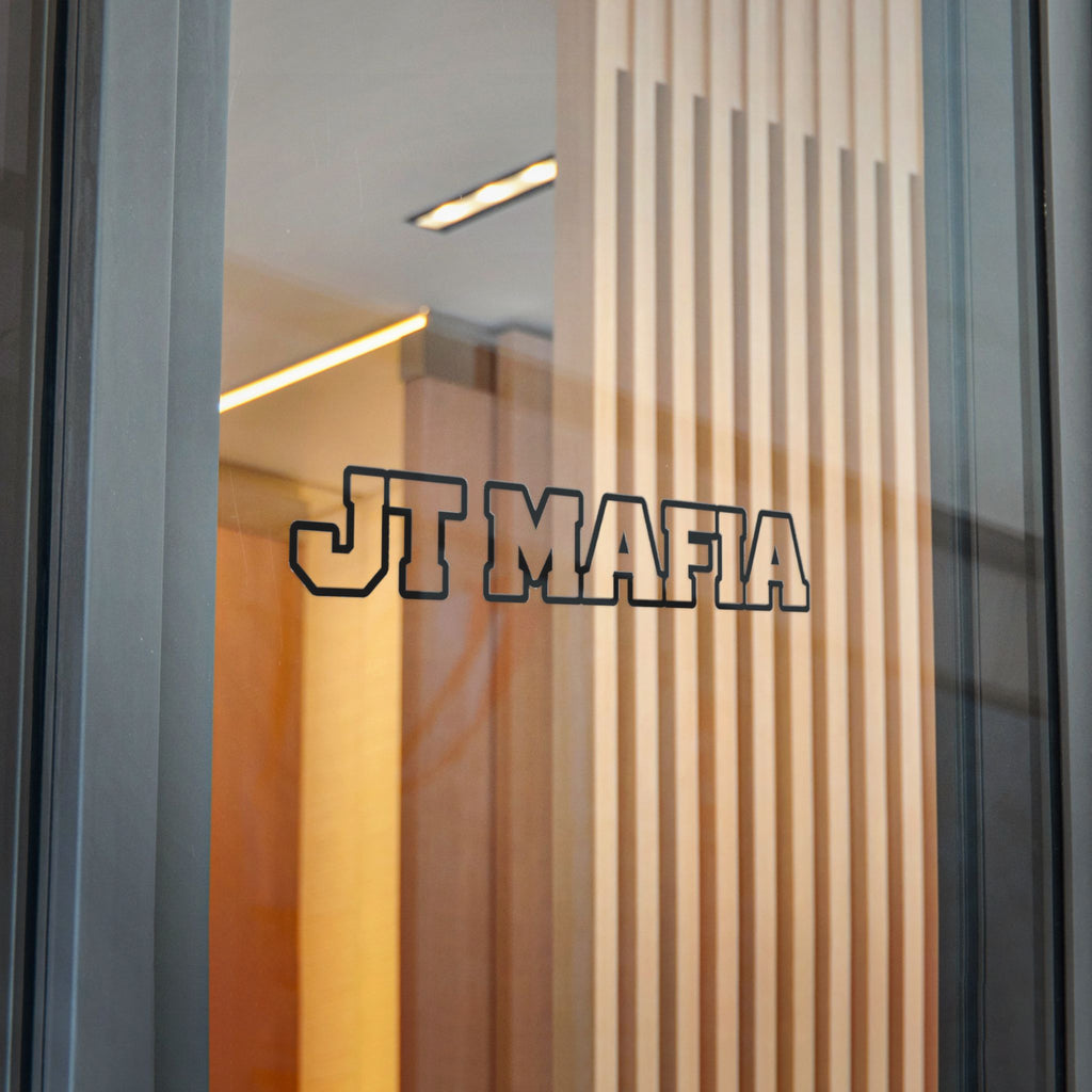 JT MAFIA Clear/Black Border -Transfer sticker