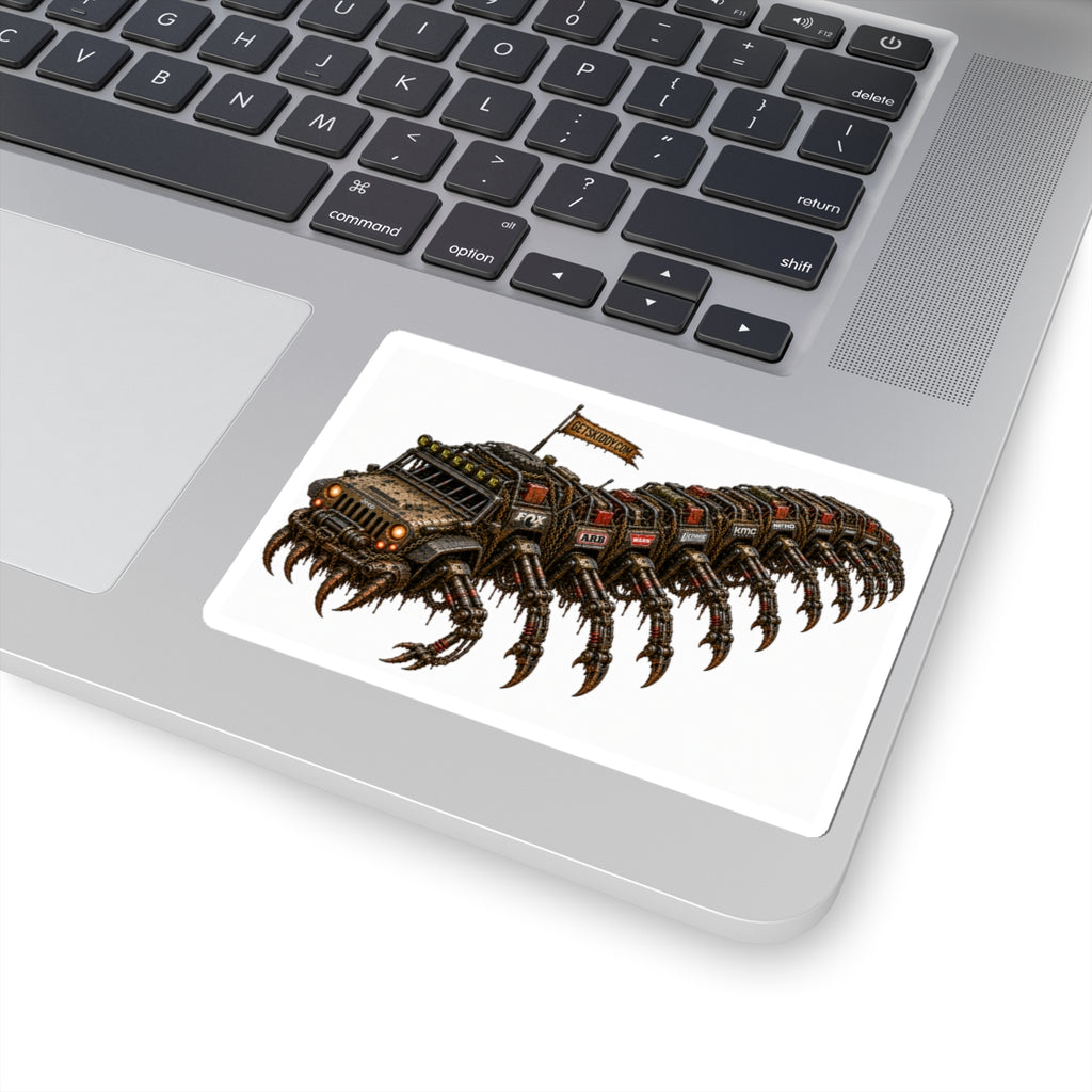 Centipede Convoy GET SKIDDY Kiss-Cut Sticker