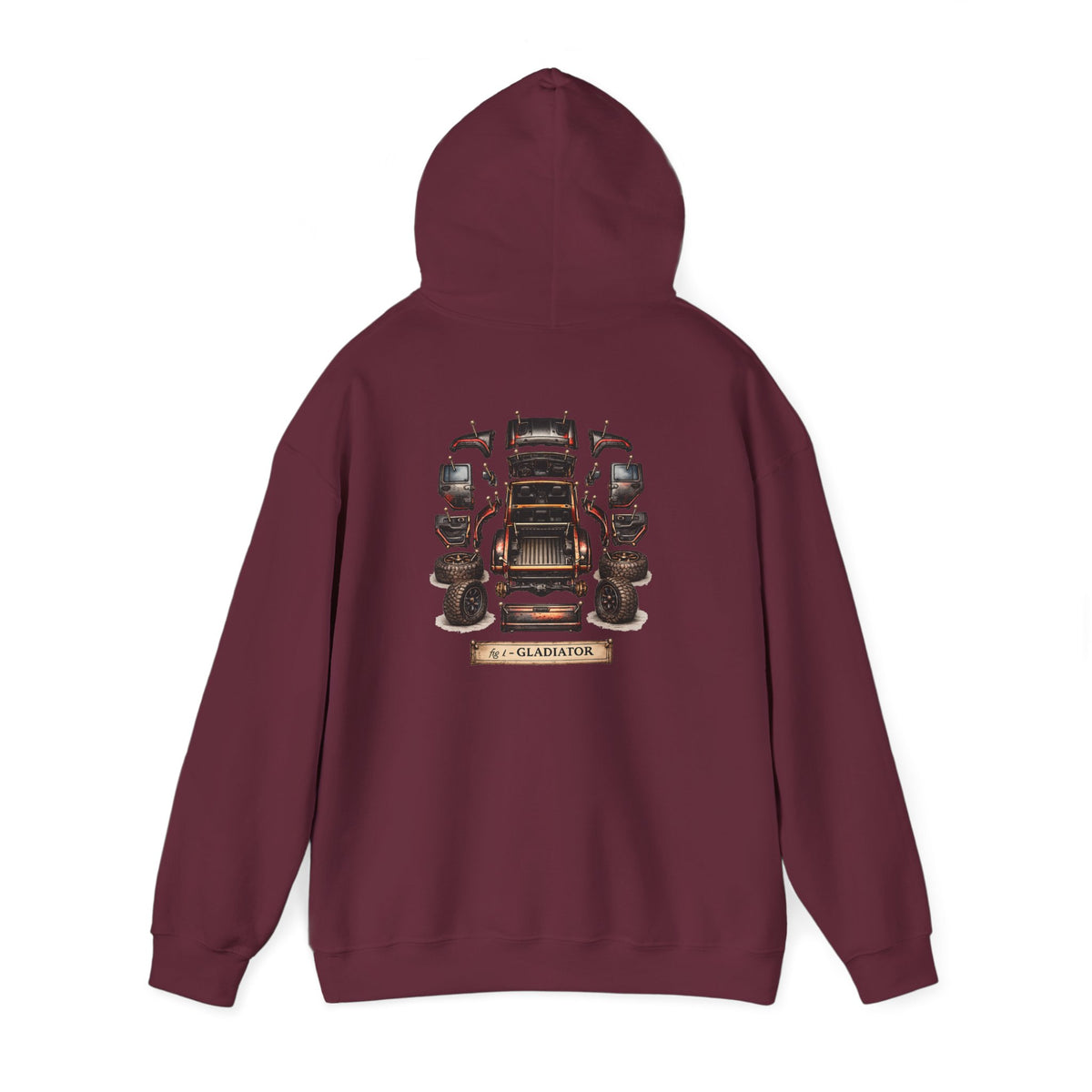 SKID Gladiator Dissect Hoodie