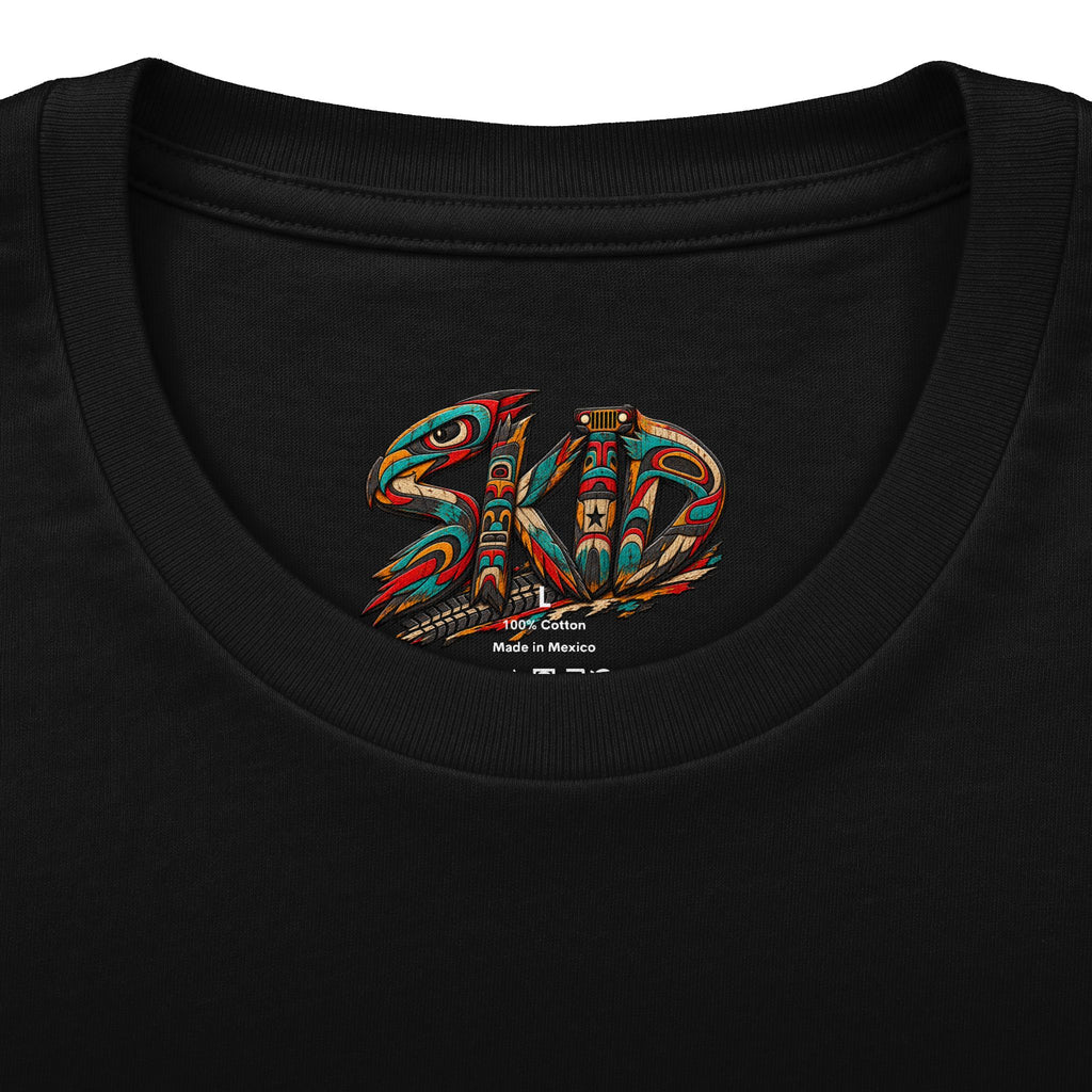 "JEEP Lineage TOTEM" – SKID, Pacific Northwest Inspired Graphic Crew Shirt