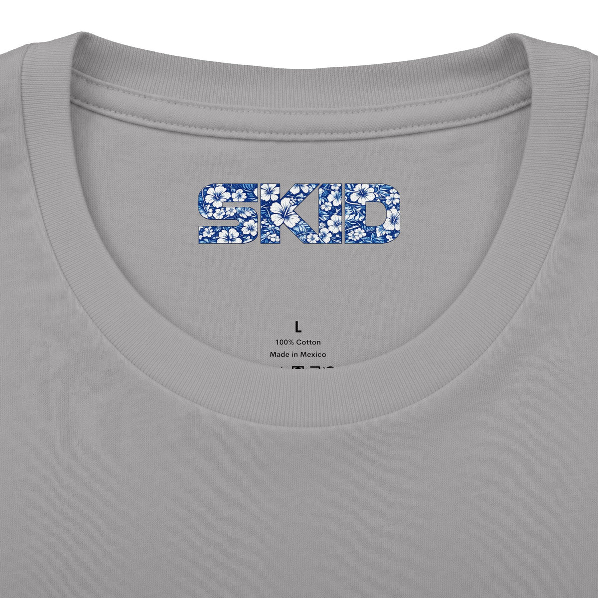 Floral Jeep Graphic Tee – Blue Flower Off-Road Truck T-Shirt