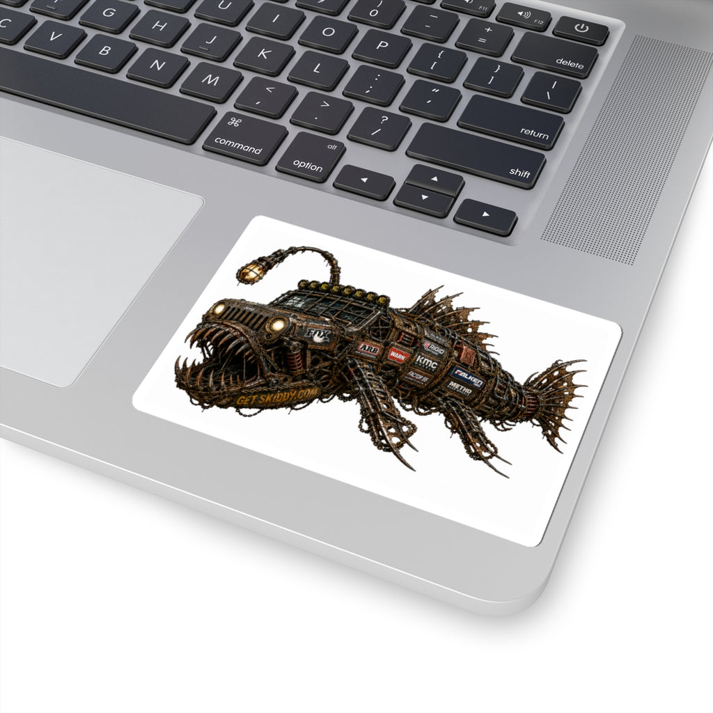 Anglerfish Jeep Sticker — From the Depths- Kiss-Cut Sticker