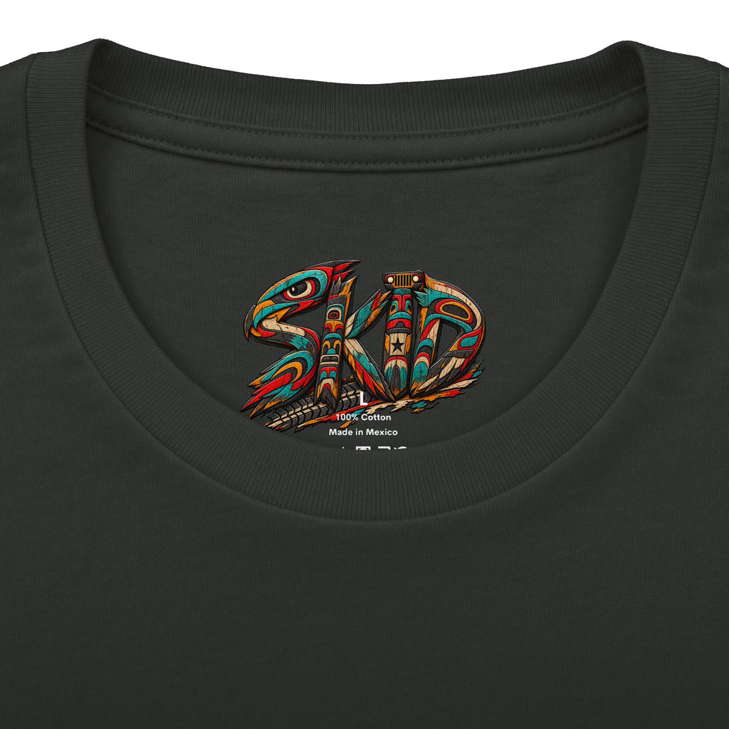 "JEEP Lineage TOTEM" – SKID, Pacific Northwest Inspired Graphic Crew Shirt
