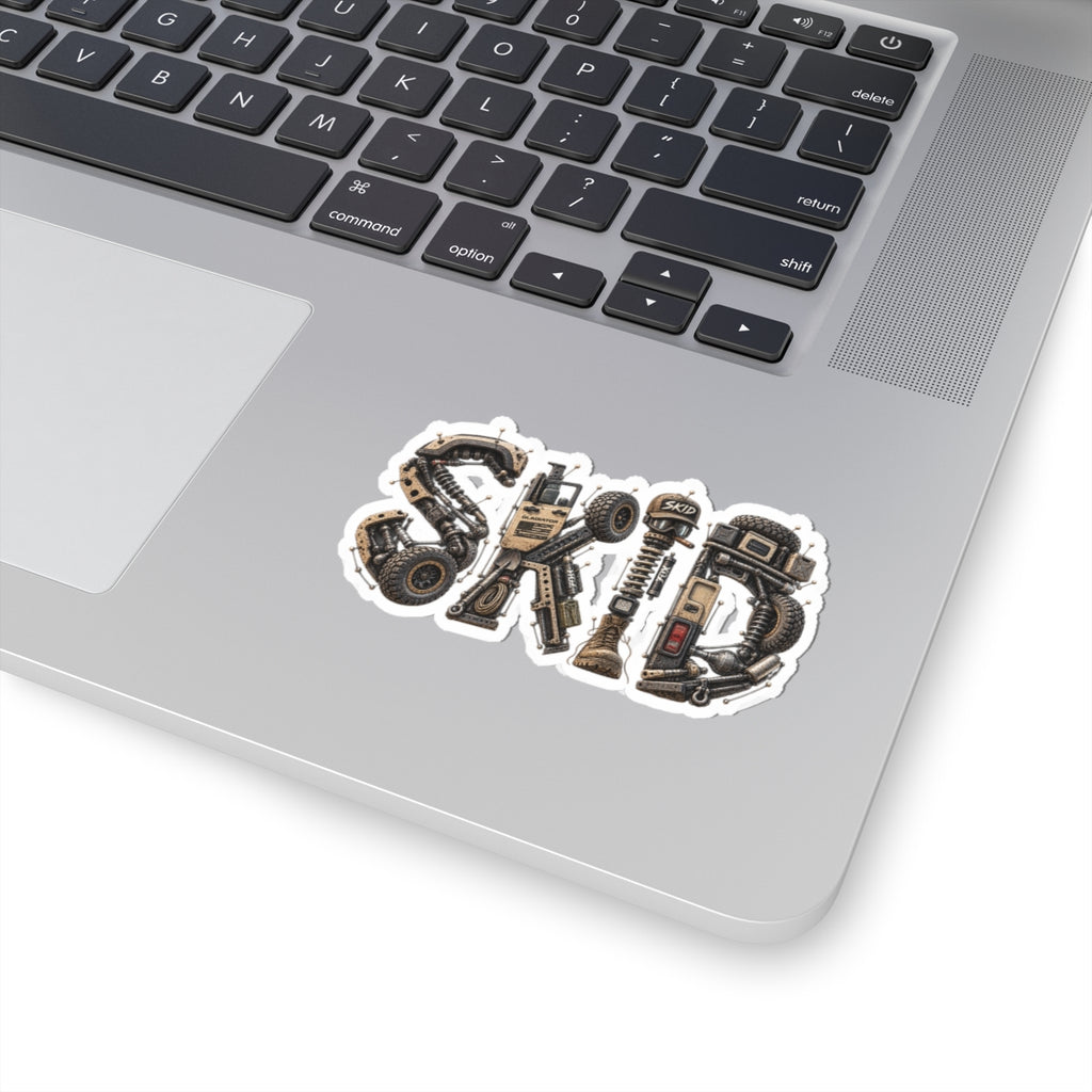 Skid Mechanic Gear Kiss-Cut Sticker