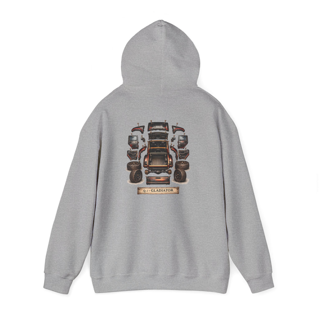 SKID Gladiator Dissect Hoodie