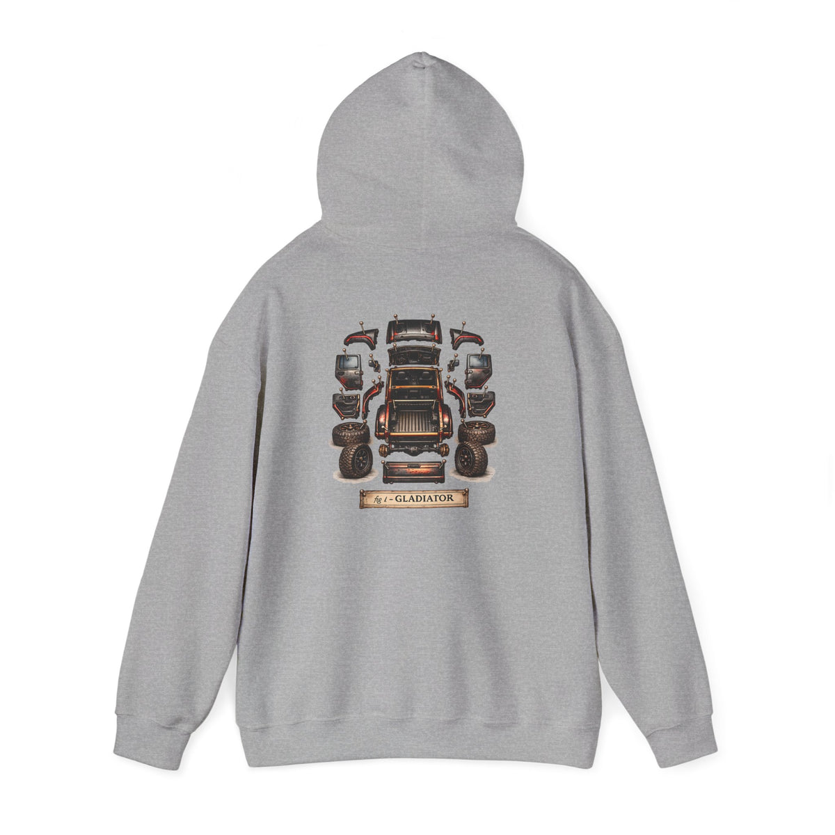 SKID Gladiator Dissect Hoodie