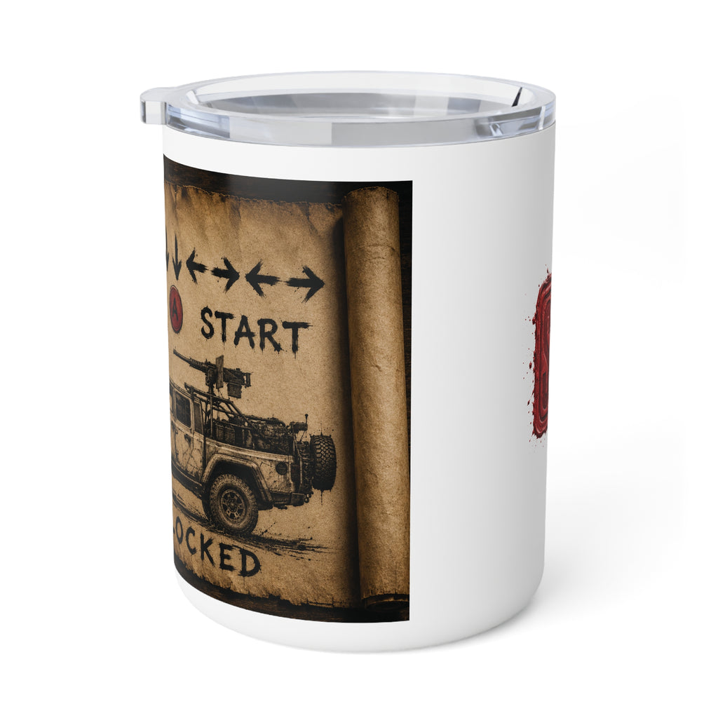 Technical Unlocked - Insulated Coffee Mug — 10oz Travel Mug, Its an old code sir, but it still checks out design