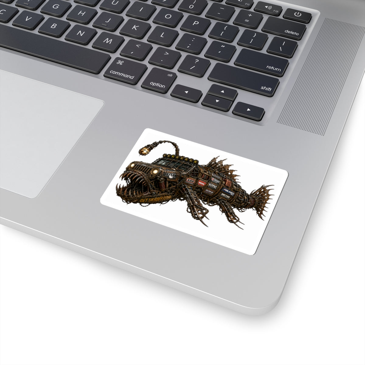 Anglerfish Jeep Sticker — From the Depths- Kiss-Cut Sticker