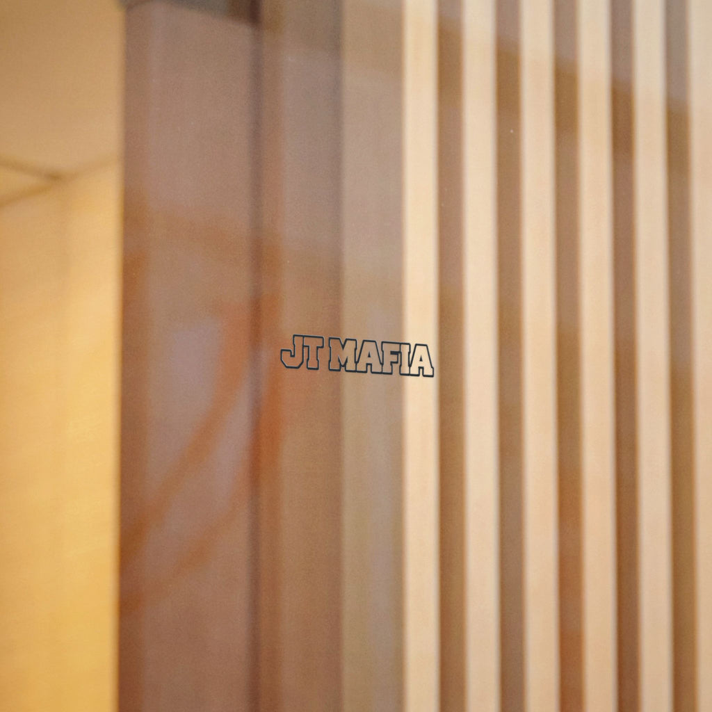 JT MAFIA Clear/Black Border -Transfer sticker