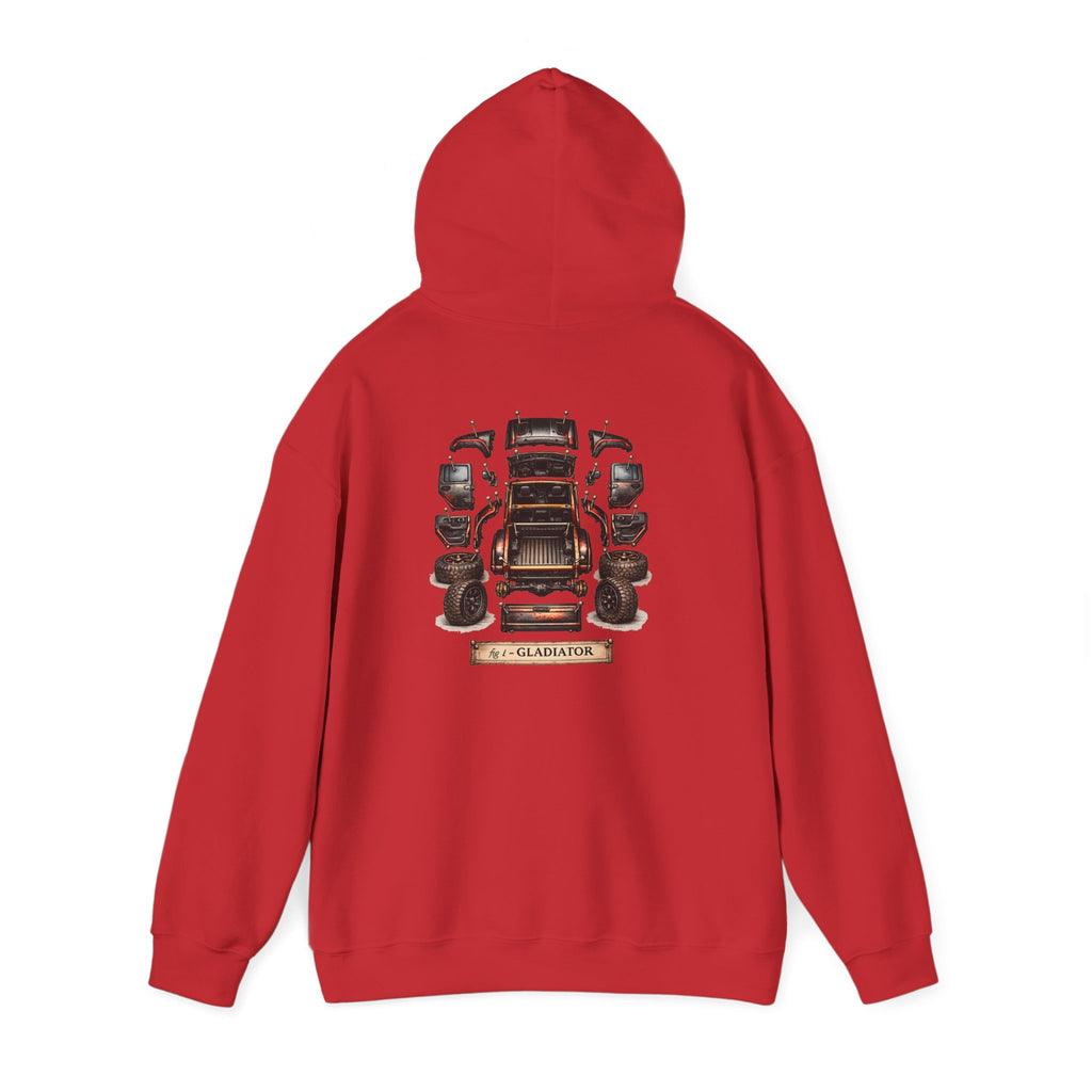 SKID Gladiator Dissect Hoodie