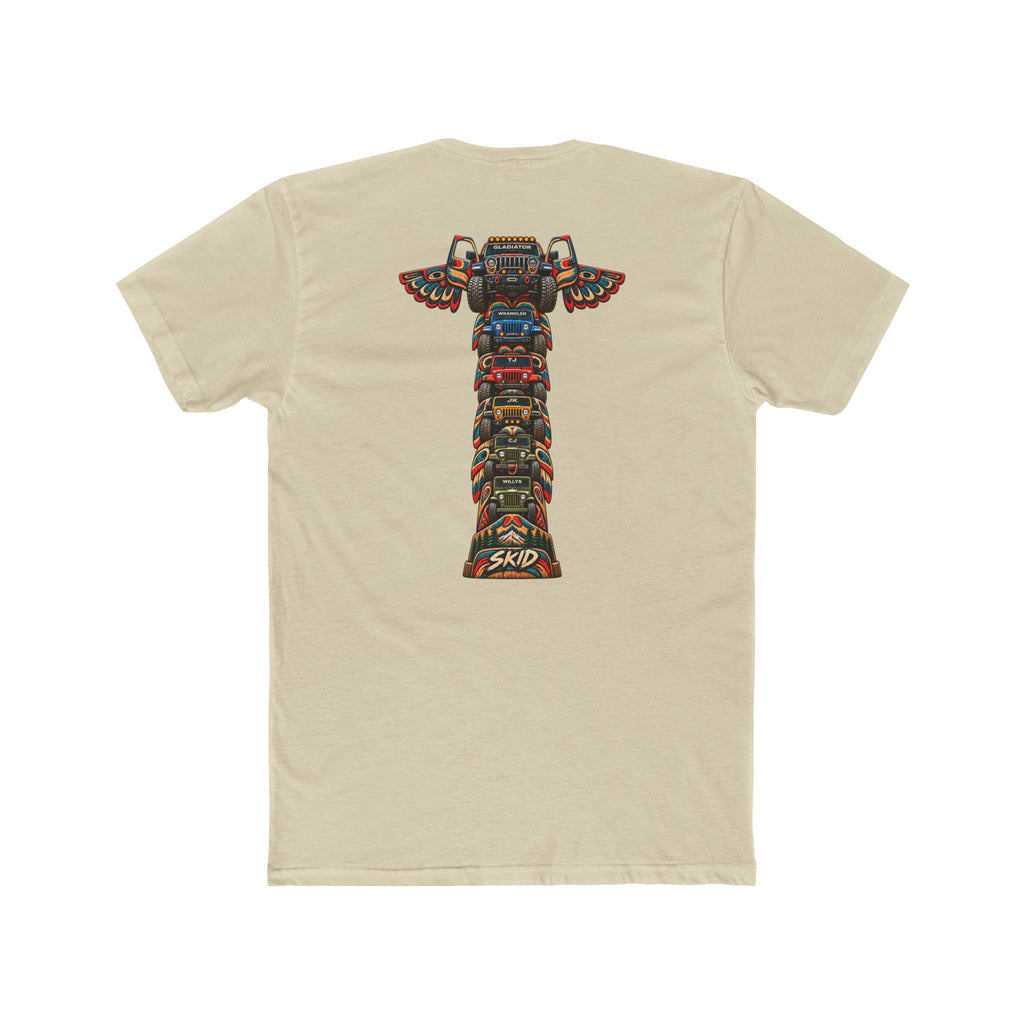 "JEEP Lineage TOTEM" – SKID, Pacific Northwest Inspired Graphic Crew Shirt