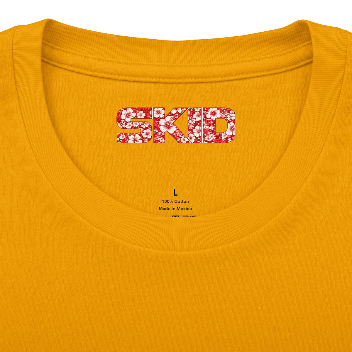 Floral Jeep Graphic Tee - Red Hawaiian Cruiser T-Shirt