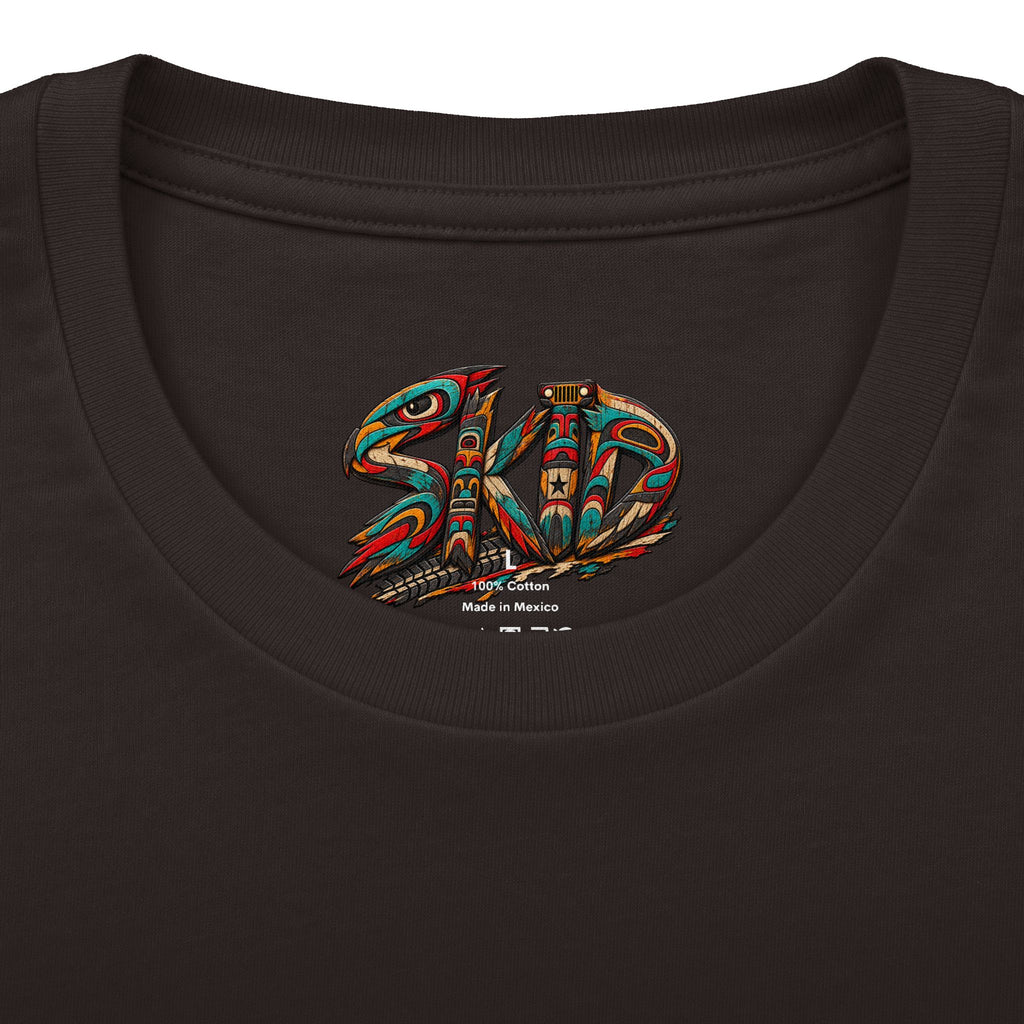 "JEEP Lineage TOTEM" – SKID, Pacific Northwest Inspired Graphic Crew Shirt