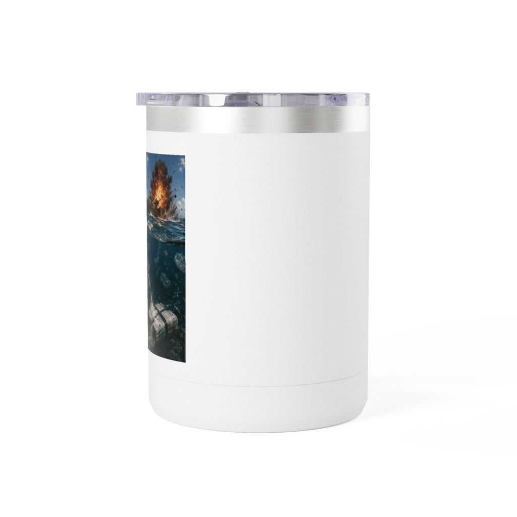 Silver Lining - Turtle - 15oz Insulated Coffee Tumbler