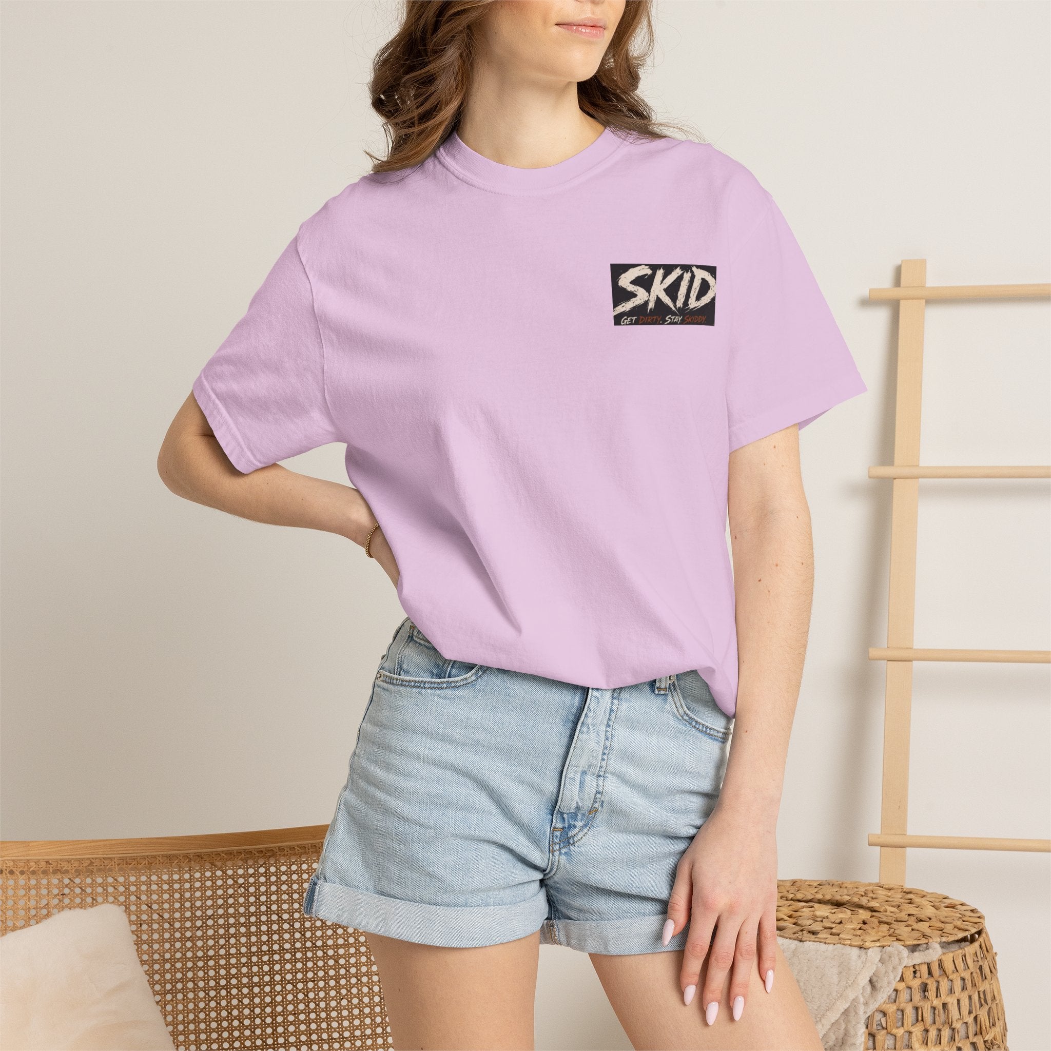 Retro N.I.T.R.O. T-Shirt — Neon Skid Graphic Tee