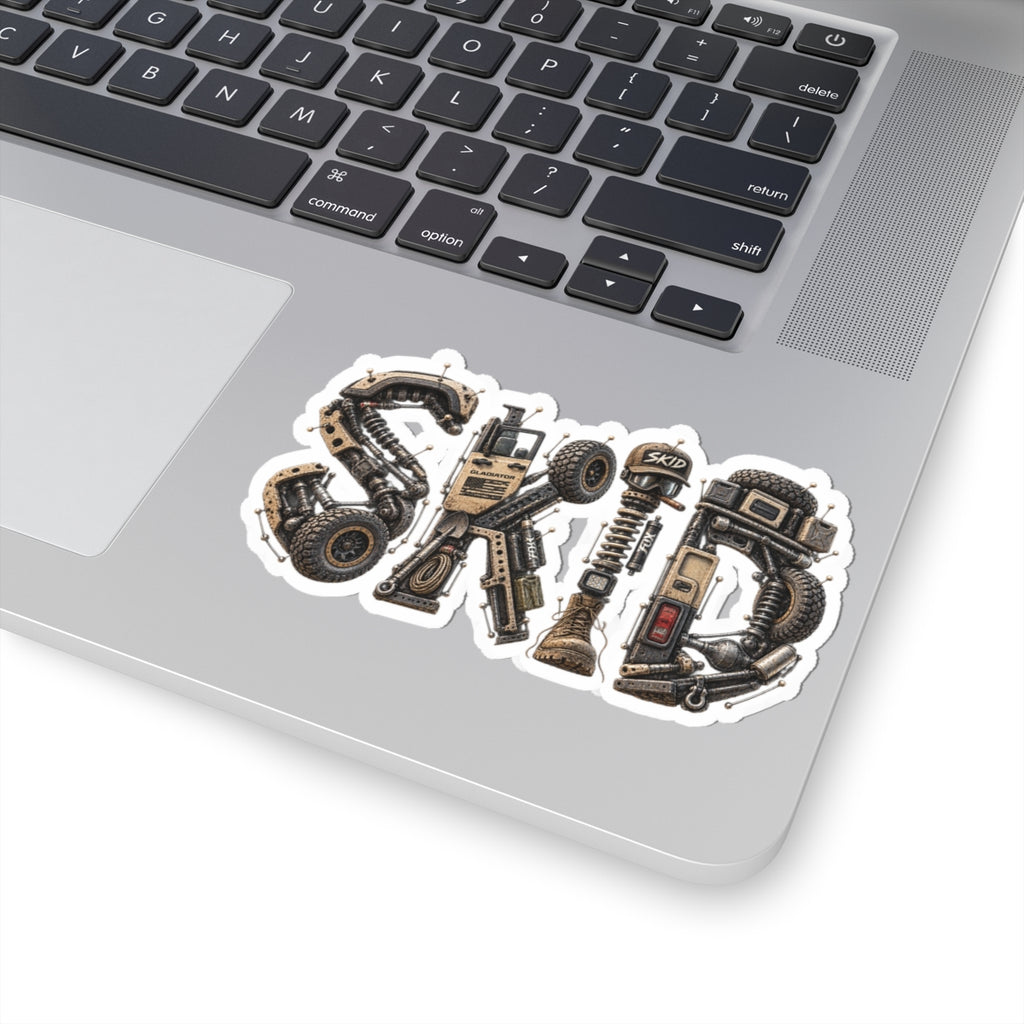 Skid Mechanic Gear Kiss-Cut Sticker