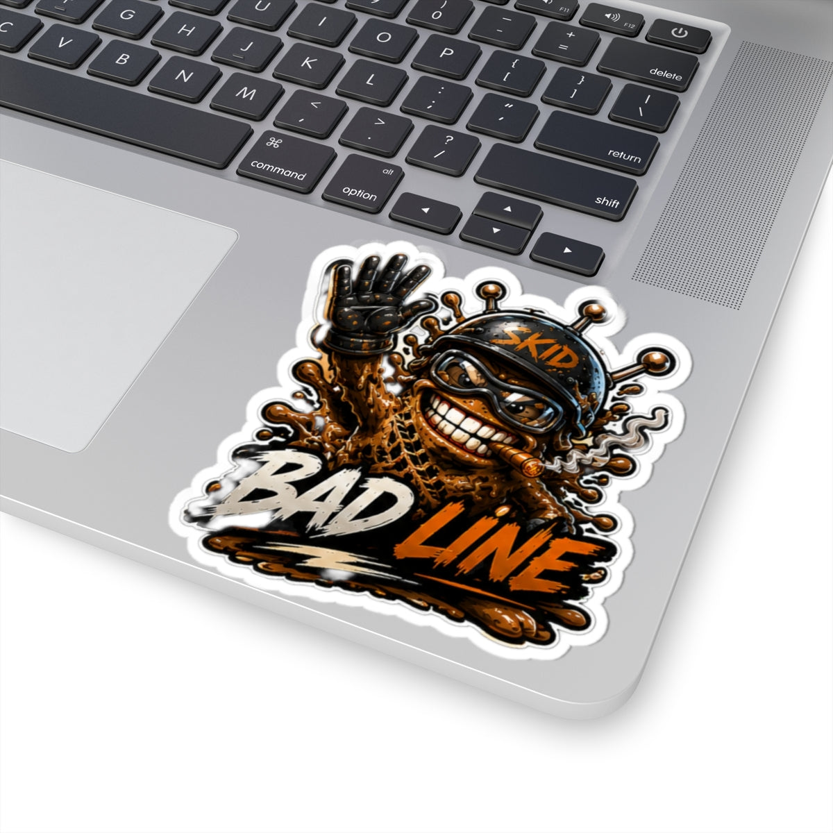 Bad Line SKID Sticker —  Kiss-Cut Decal
