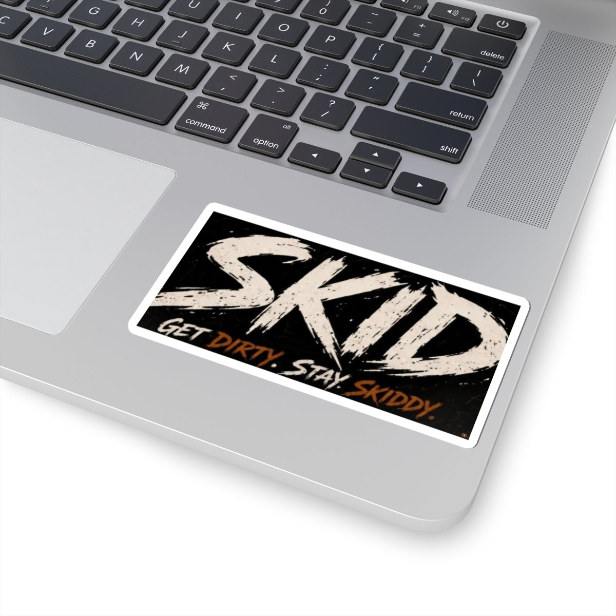 Skid Kiss-Cut Sticker — "Get Dirty. Stay Skiddy."
