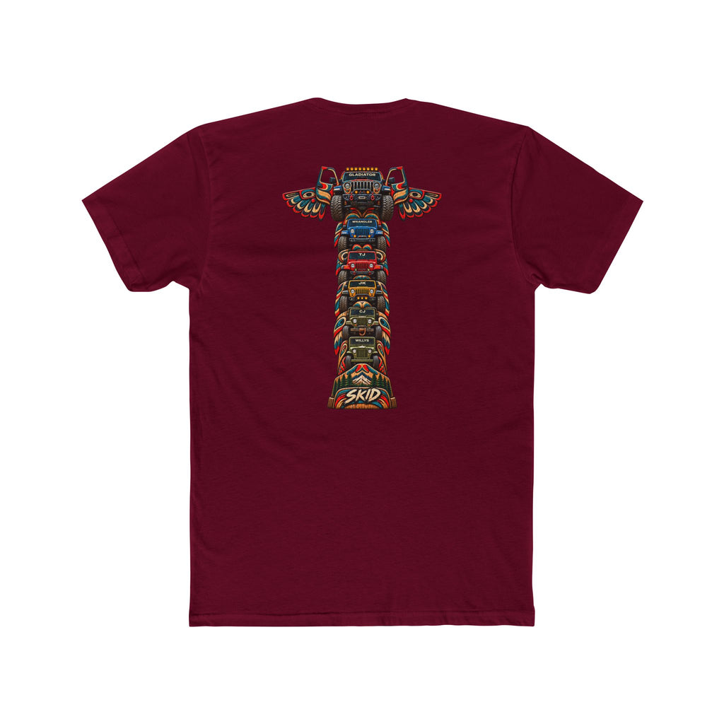 "JEEP Lineage TOTEM" – SKID, Pacific Northwest Inspired Graphic Crew Shirt