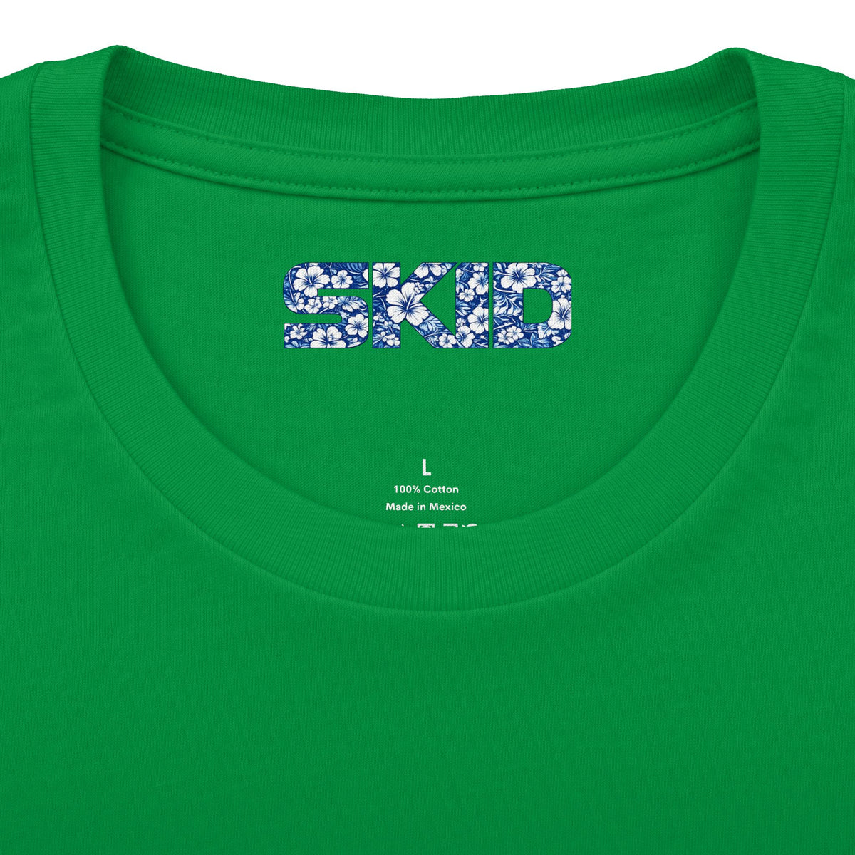Floral Jeep Graphic Tee – Blue Flower Off-Road Truck T-Shirt