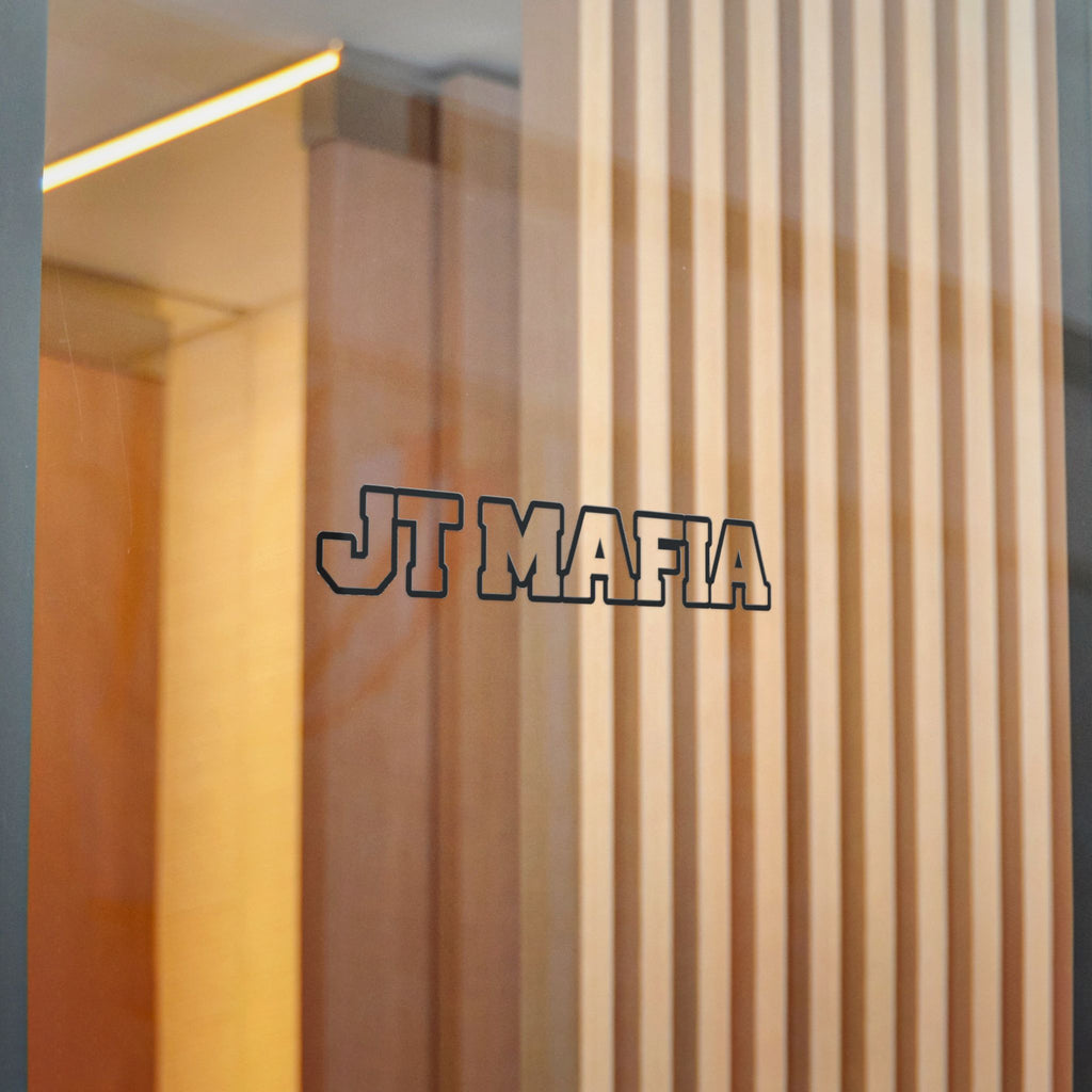 JT MAFIA Clear/Black Border -Transfer sticker