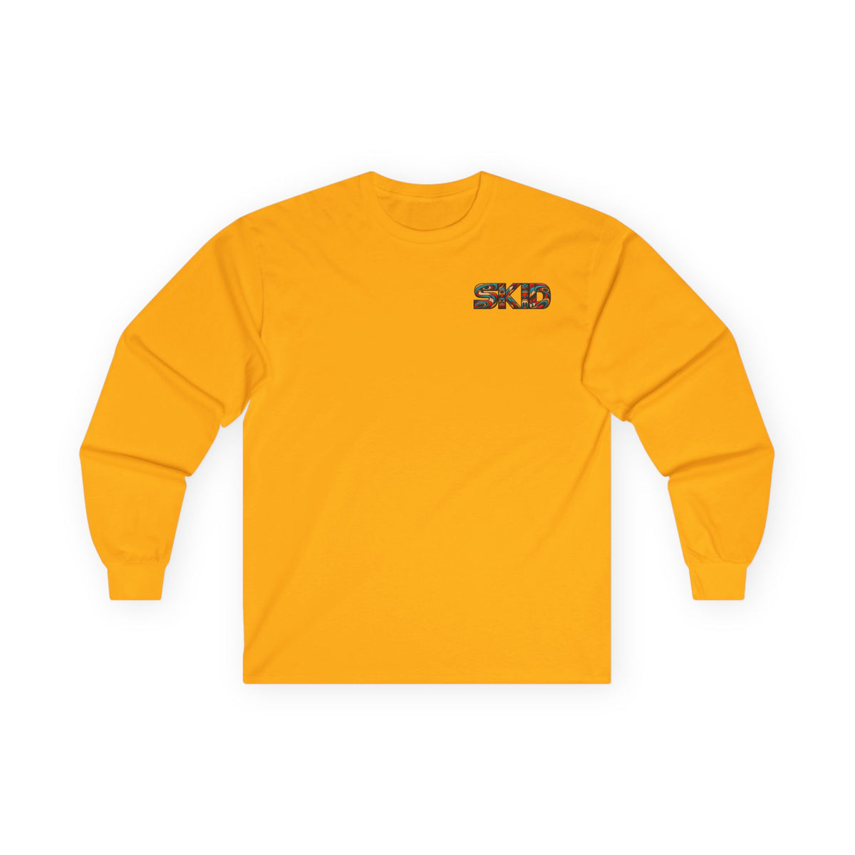 Long Sleeve Tee — Colorful "JEEP LINEAGE TOTEM" Graphic ("SKD")