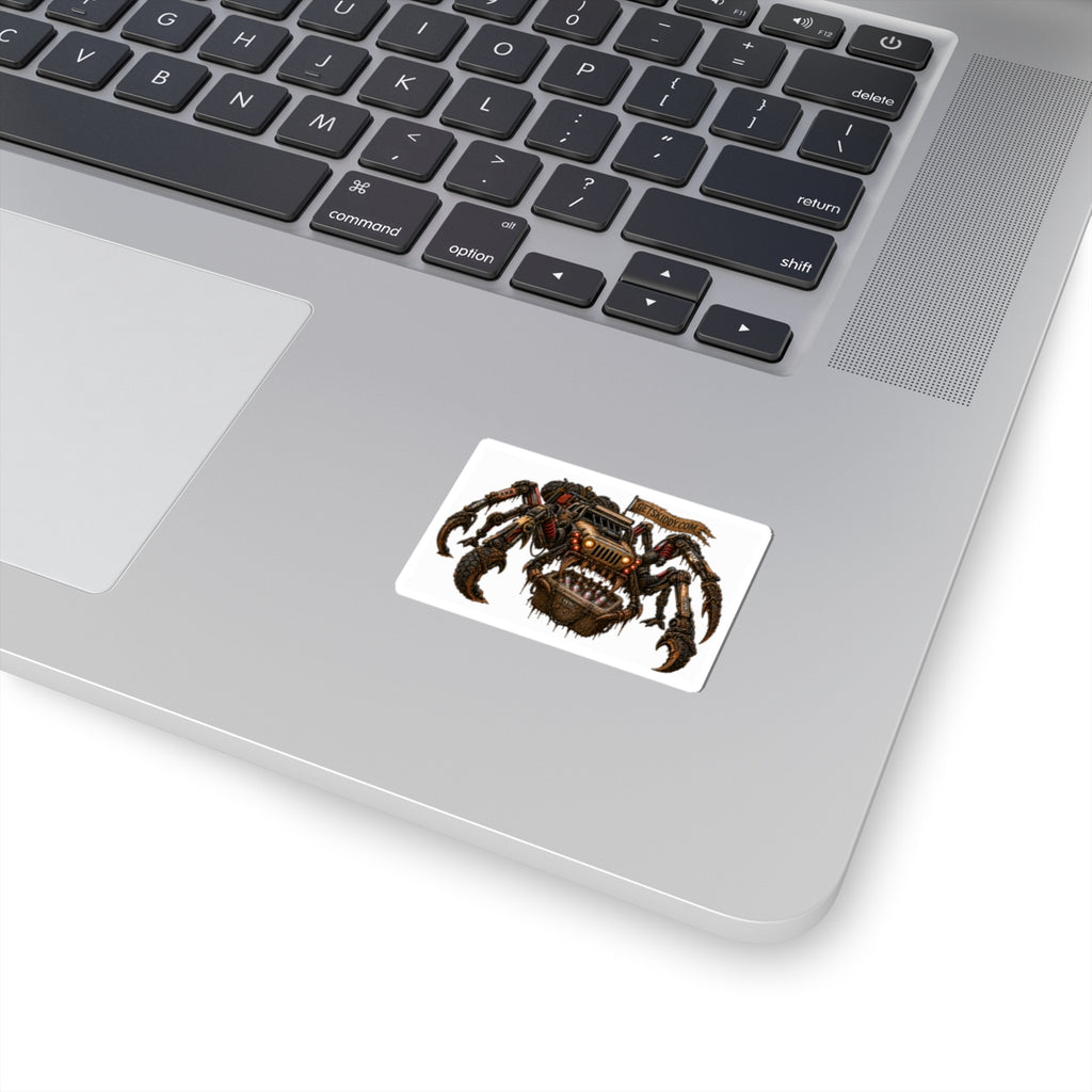 Cryptid Spider GET SKIDDY-Kiss-Cut Sticker