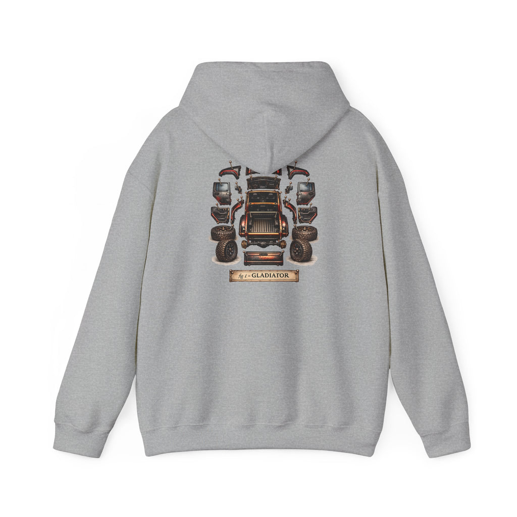 SKID Gladiator Dissect Hoodie