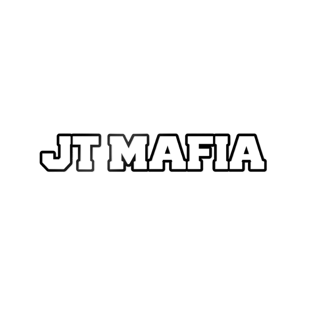 JT MAFIA Clear/Black Border -Transfer sticker