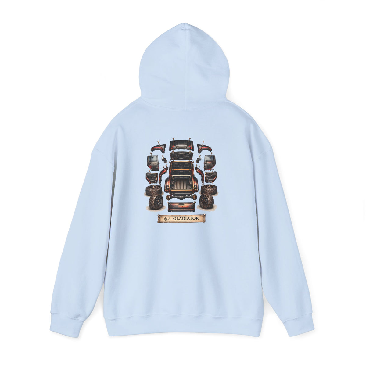 SKID Gladiator Dissect Hoodie