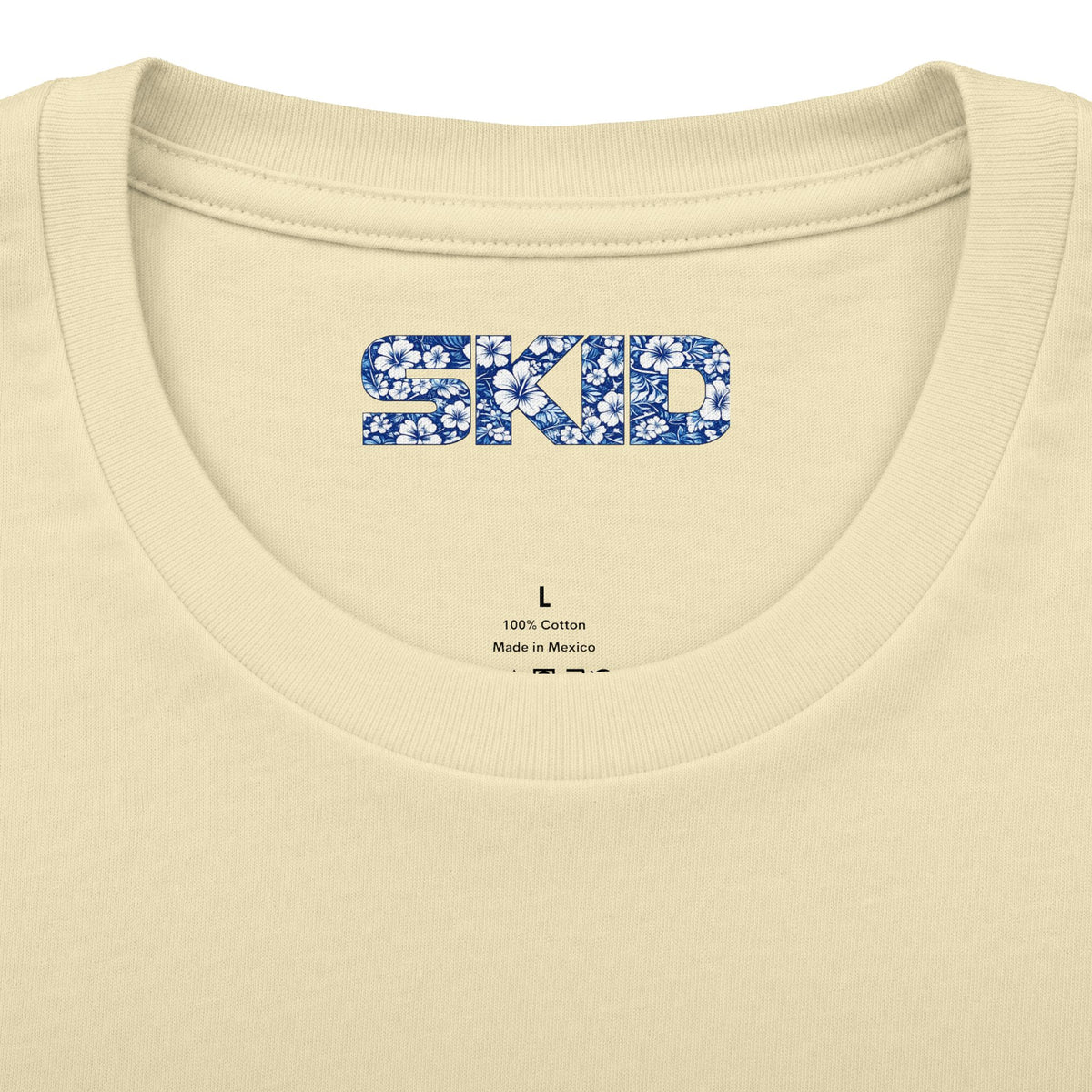 Floral Jeep Graphic Tee – Blue Flower Off-Road Truck T-Shirt