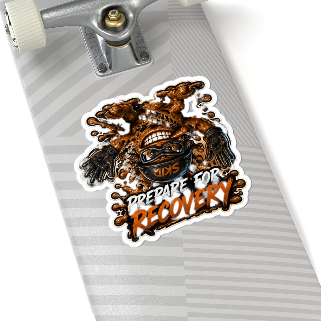 Prepare for Recovery SKID Sticker — Kiss-Cut Vinyl Decal