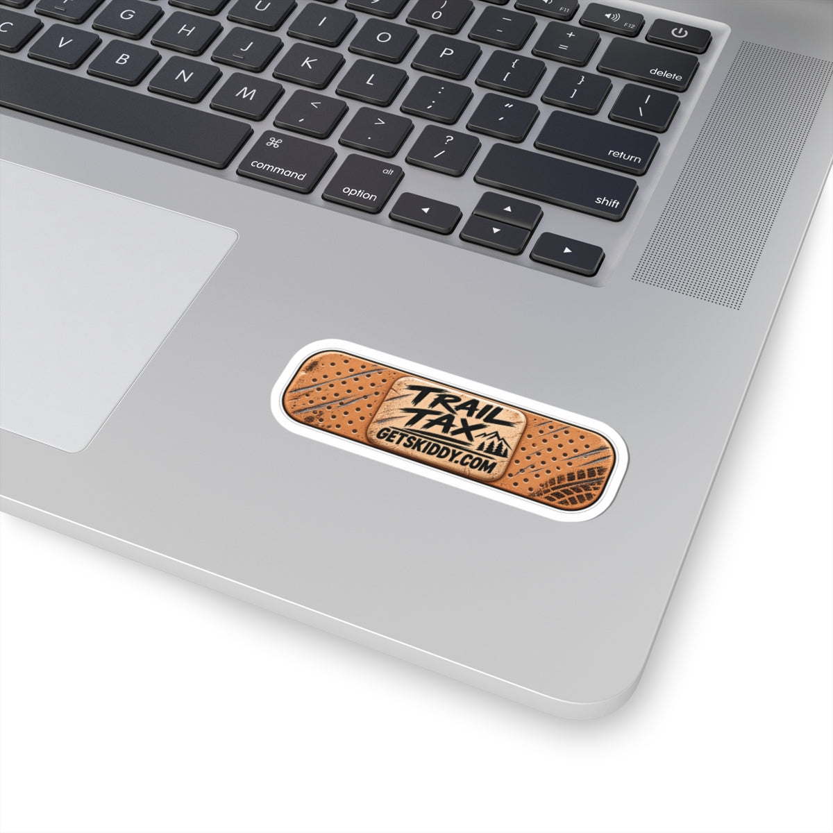 Trail Tax Bandage Sticker — 'Trail Tax' Getskiddy.com Off-Road Vinyl Kiss-Cut