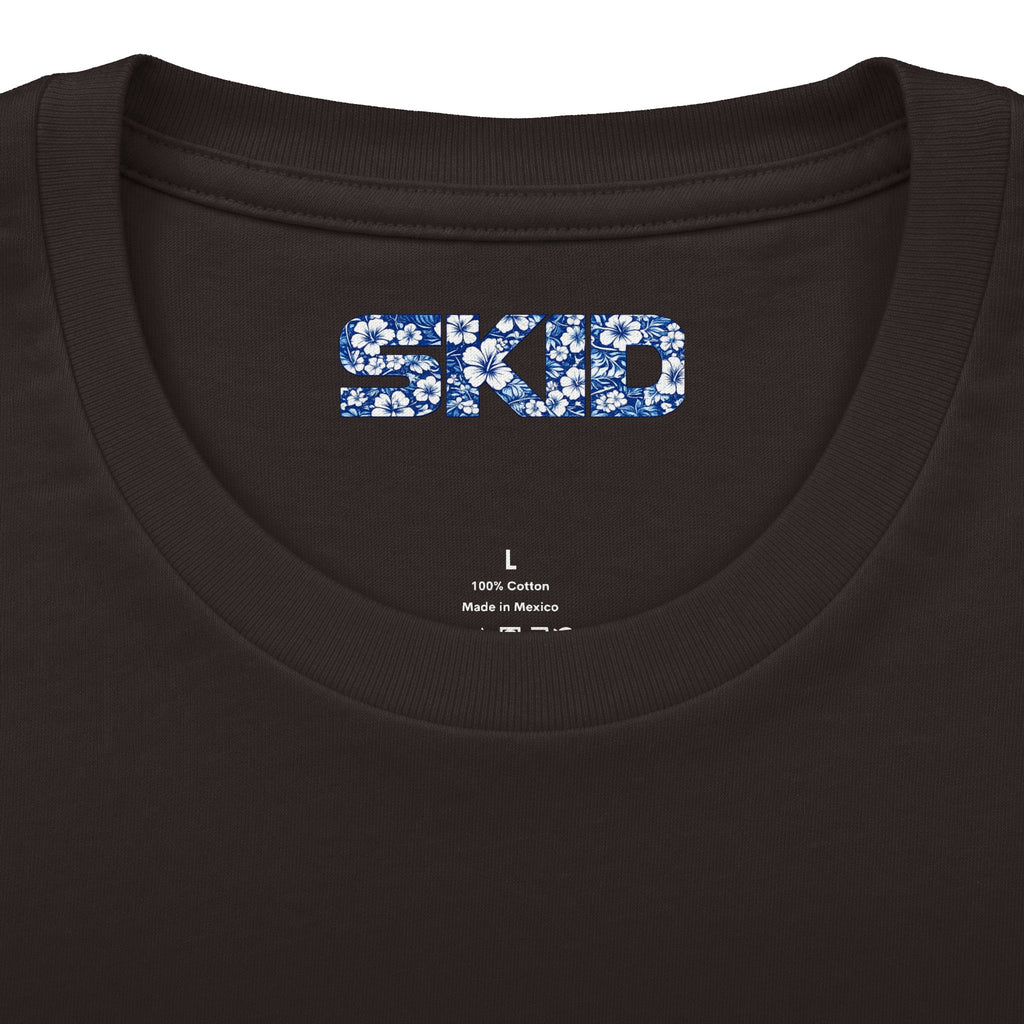 Floral Jeep Graphic Tee – Blue Flower Off-Road Truck T-Shirt