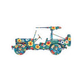 Floral Jeep Sticker — Tropical Hibiscus Kiss-Cut Decal