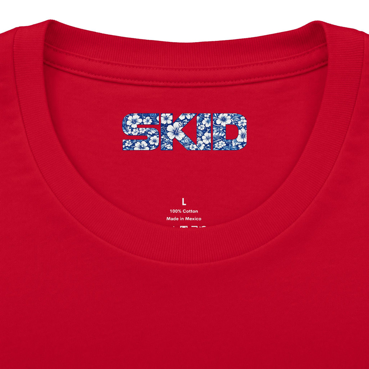Floral Jeep Graphic Tee – Blue Flower Off-Road Truck T-Shirt