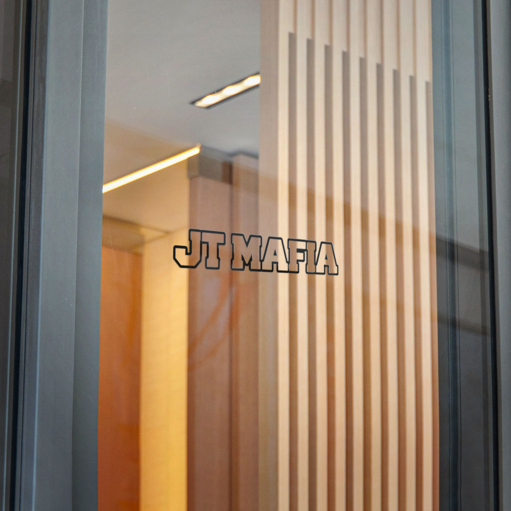 JT MAFIA Clear/Black Border -Transfer sticker
