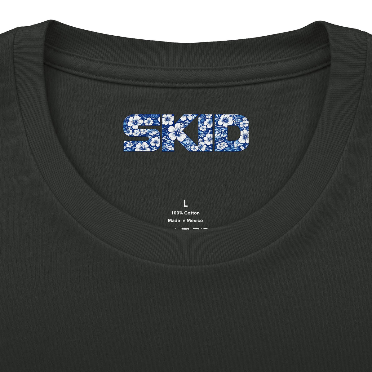 Floral Jeep Graphic Tee – Blue Flower Off-Road Truck T-Shirt