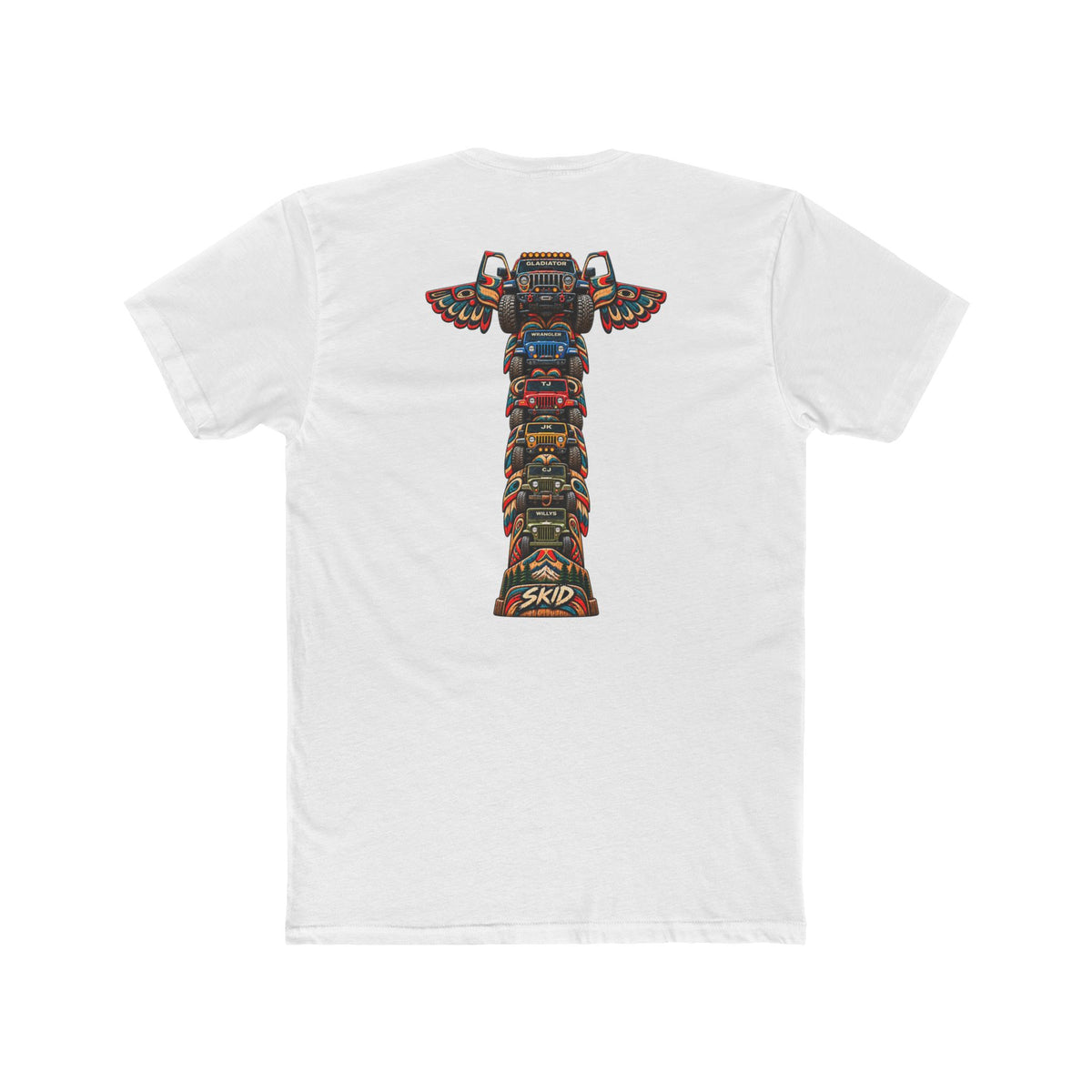 "JEEP Lineage TOTEM" – SKID, Pacific Northwest Inspired Graphic Crew Shirt