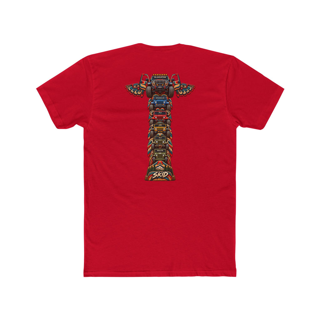 "JEEP Lineage TOTEM" – SKID, Pacific Northwest Inspired Graphic Crew Shirt