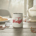 10oz Insulated Mug — Floral RED "OG JEEP" Design