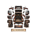 Gladiator Dissect Black/Red Kiss-Cut Sticker